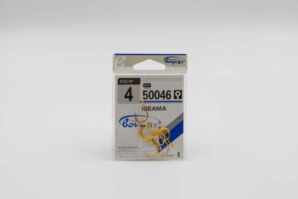 Крючки BoyaBY 50046 ISEAMA #4 жёлтые