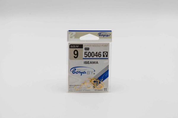 Крючки BoyaBY 50046 ISEAMA #9 жёлтые
